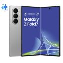 Samsung Galaxy Z Fold7 - 5G smartphone - dual-SIM - RAM 12 GB / Internal Memory 256 GB - OLED display - 8" - 8" - 2184 x 1968 pixels 2184 x 1968 pixels (120 Hz) - 3x rear cameras 200 MP, 12 MP, 10 MP - 2x front cameras 10 MP, 10 MP - silver shadow