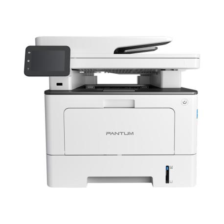 Pantum BM5100FDW - Multifunction printer - B / W - laser - Letter A (216 x 279 mm) / A4 (210 x 297 mm) (original) - A4 / Legal (media) - up to 42 ppm (copying) - up to 42 ppm (printing) - 310 sheets - 33.6 Kbps - NFC, Wi-Fi(n), Gigabit LAN, USB 2.0, USB host - 0