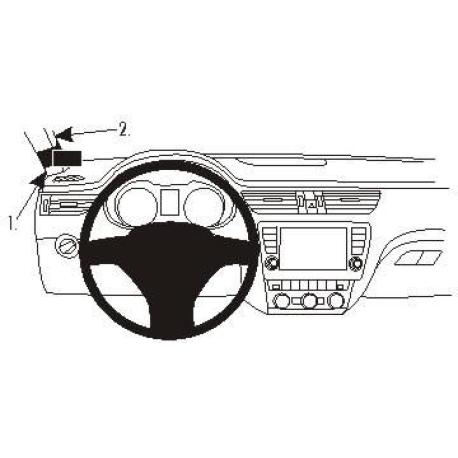 Brodit ProClip Left mount - Mounting brackets - black - 1