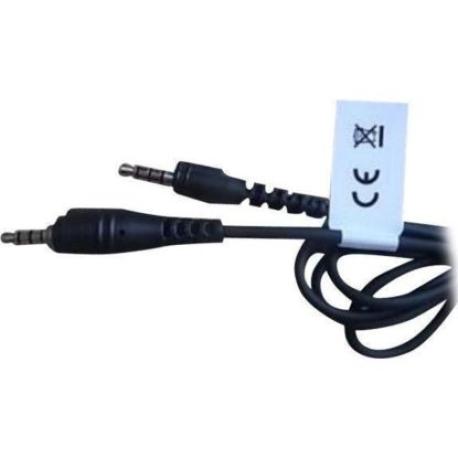 Zebra HS2100 - Headset cable - mini jack male to mini jack male - 1.1 m - for Zebra TC70, TC72, TC75, TC77, TC8000, TC8000 Premium, TC8000 Standard - 0