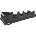 Zebra - Handheld / battery charging cradle - multi-slot cradles, without rugged boots - output connectors: 1 - for Zebra TC53, TC58