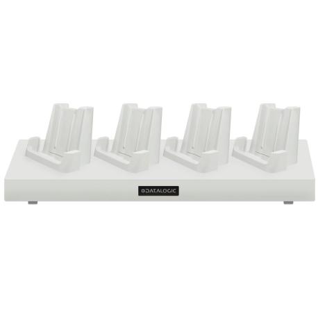 Datalogic 4-Slot Wireless Charging Dock, White, HC - 0