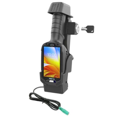 RAM - Handheld docking cradle - powered - base mountable - 0