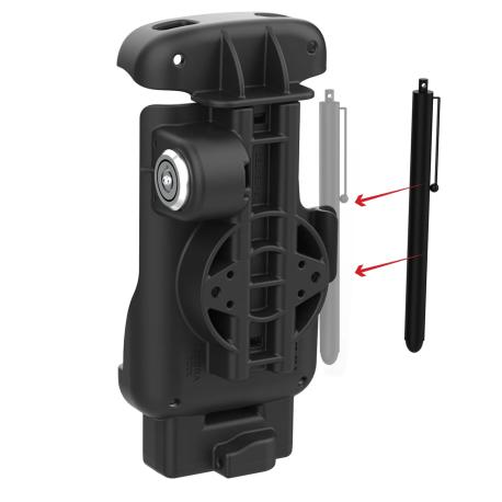 RAM - Handheld docking cradle - base mountable - for Zebra TC22, TC27 - 2
