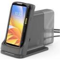 EM4X Connect Cradle, allows to connect a device to an external monitor and multiple peripherals  HDMI, Ethernet and 4xUSB-A 