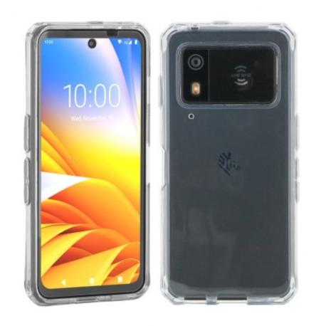 Mobilis Protech Origine - Back cover for mobile mini PC - black, transparent - 1