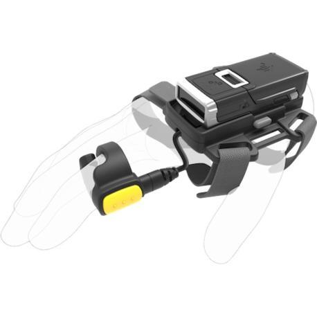 Zebra Enterprise - Barcode scanner hand mount and hand wrap - left - large - for Zebra RS5100 - 1