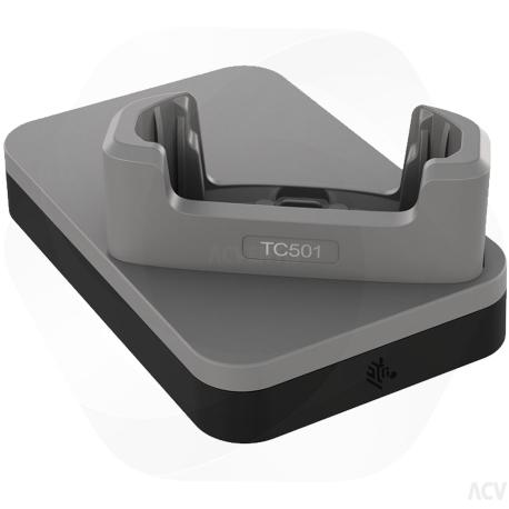 Zebra - Handheld charging cradle - devices without a rugged boot - output connectors: 1 - 0