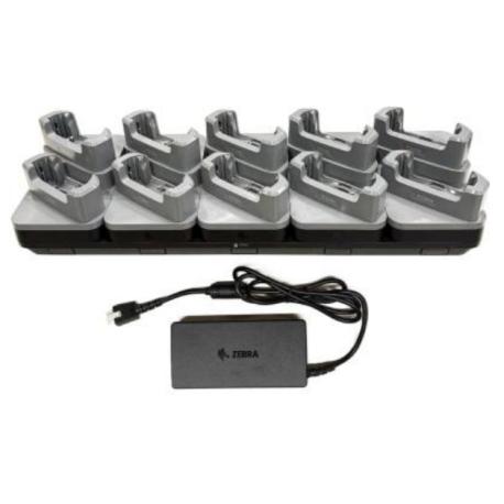 Zebra - Handheld charging cradle kit - for devices without rugged boots - output connectors: 10 - 19" - 1