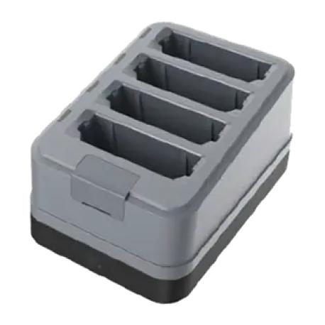 User-swappable spare battery replacement cup to charge up to four TC501 and TC701 spare batteries, - 0