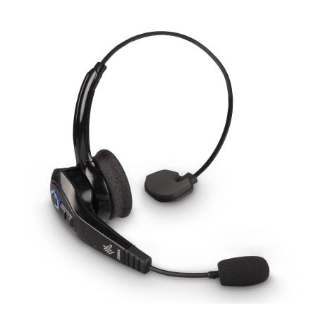Zebra HS3100 - Headset - on-ear - Bluetooth - wireless - for Zebra EC50, EC55, MC2200, MC27, MC2700, MC3300, RS6000, TC21, TC26, TC52, TC72, WT6000 - 0