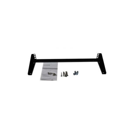 StarTech.com 1U Wall Mount Patch Panel Bracket - 19 in - Steel - Vertical Mounting Bracket for Networking and Data Equipment (RK119WALLV) - Mounting bracket - wall mountable - black - 1U - 19" - for P / N: SV831DUSBUK - 5