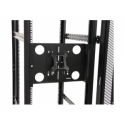 StarTech.com Universal Swivel VESA LCD Mounting Bracket for 19in Home Server Rack or Cabinet (RKLCDBKT) - Mounting kit - for LCD display - solid cold pressed steel - black - screen size: 19" - for P / N: RK1233BKM, RK2433BKM, RK2537BKM, RK3236BKF, RK4236BKB, RK4242BK24, RK4242BK30