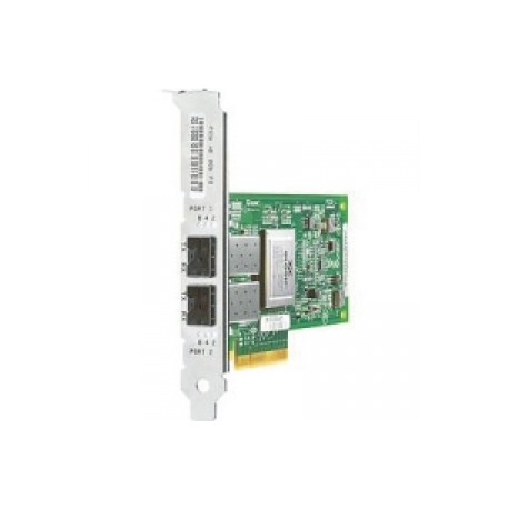 HPE StorageWorks 82Q - Host bus adapter - PCIe x8 low profile - 8Gb Fibre Channel x 2 - for Modular Smart Array 1040; ProLiant DL360p Gen8, DL380 G6, SL210t Gen8; StoreEasy 3850 - 0