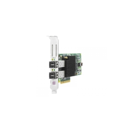 HPE 82E - Host bus adapter - PCIe 2.0 x4 / PCIe x8 low profile - 8Gb Fibre Channel x 2 - for Modular Smart Array 1040, 2040; ProLiant DL370 G6, SL210t Gen8; StoreEasy 3850 - 0