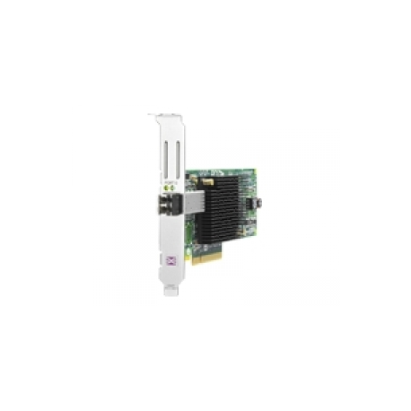 HPE 81E - Host bus adapter - PCIe 2.0 x4  /  PCIe x8 low profile - 8Gb Fibre Channel - for Modular Smart Array 1040, 2040; ProLiant DL360e Gen8, DL370 G6, DL385p Gen8, SL210t Gen8 - 0