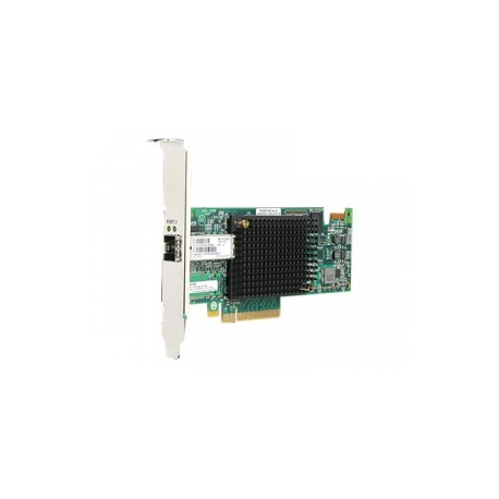 HPE StoreFabric SN1100Q 16Gb Single Port - Host bus adapter - PCIe 3.0 low profile - 16Gb Fibre Channel x 1 - for ProLiant DL325 Gen10, DL345 Gen10, DL365 Gen10, DX360 Gen10, XL220n Gen10, XL290n Gen10 - 0