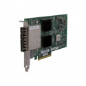 HPE StoreFabric 84Q - Host bus adapter - PCIe 2.0 x4 / PCIe x8 low profile - 8Gb Fibre Channel x 4