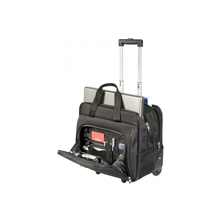 Targus Executive Laptop Roller - Upright - 1200D polyester - black - 15.6" - 1
