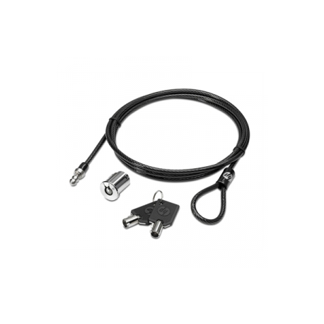 HP Docking Station Cable Lock - Security cable lock - for ProBook 640 G5, 64X G1, 64X G2, 64X G3, 64X G4, 650 G4, 650 G5, 65X G1, 65X G2, 65X G3 - 0