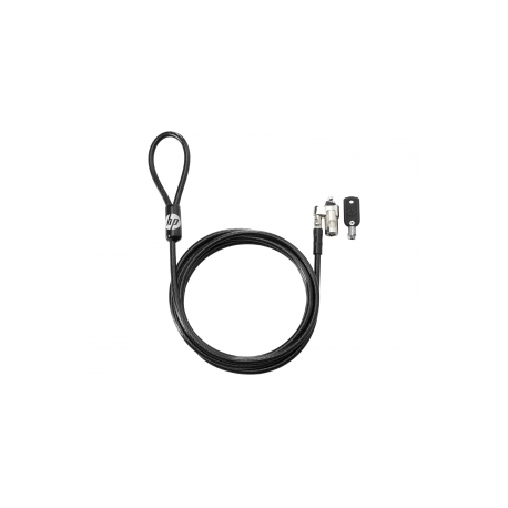 HP Keyed Cable Lock - Security cable lock - 1.83 m - for EliteBook 8770; ZBook 15u G2, 15u G3, 15u G4, 15u G5, 15u G6, 17 G3, 17 G4, 17 G5, 17 G6 - 1