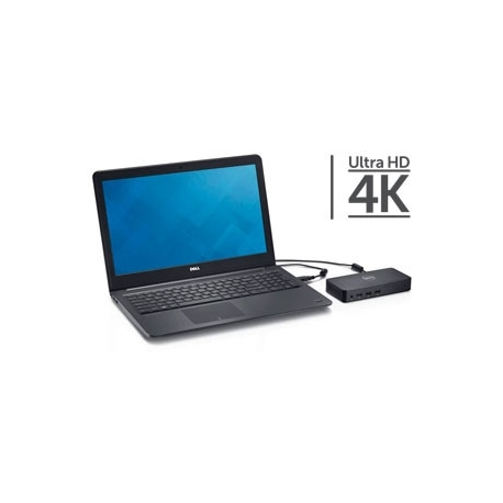 Dell D3100 - Docking station - USB - 2 x HDMI, DP - GigE - Europe - for Chromebook 11 31XX, 13 3380; Inspiron 15, 3780; Latitude 34XX, 72XX; Vostro 15 3510, 5391 - 2