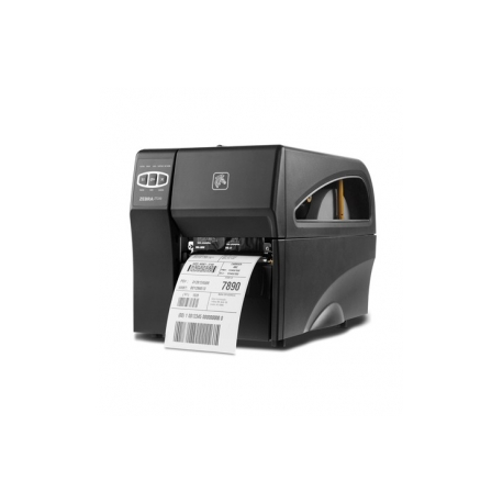 Zebra ZT220 - Label printer - thermal transfer - Roll (11.4 cm) - 203 dpi - up to 152 mm / sec - USB, serial - peeler without liner rewind - 0