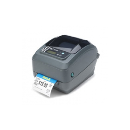 Zebra GX420t - Label printer - direct thermal  /  thermal transfer - Roll (10.8cm) - 203 dpi - up to 152 mm / sec - USB, LAN, serial - cutter - 0