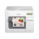 Epson TM C3500 - Label printer - colour - ink-jet - 112 mm (width) - 720 x 360 dpi - up to 103 mm / sec - LAN, USB host - cutter