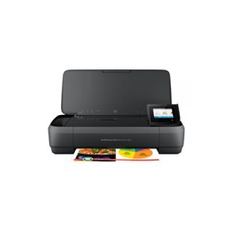 HP Officejet 250 Mobile All-in-One - Multifunction printer - colour - ink-jet - Legal (216 x 356 mm) (original) - A4 / Legal (media) - up to 8 ppm (copying) - up to 10 ppm (printing) - 50 sheets - USB 2.0, USB host, Wi-Fi - 0