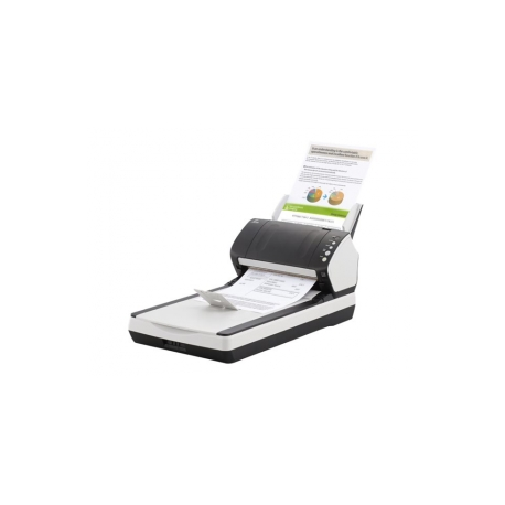 Fujitsu fi-7240 - Document scanner - Triple CCD - Duplex - 216 x 355.6 mm - 600 dpi x 600 dpi - up to 40 ppm (mono) / up to 40 ppm (colour) - ADF (80 sheets) - USB 2.0 - 1