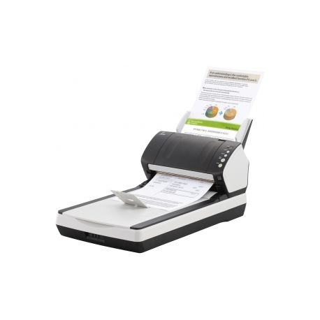 Fujitsu fi-7240 - Document scanner - Triple CCD - Duplex - 216 x 355.6 mm - 600 dpi x 600 dpi - up to 40 ppm (mono) / up to 40 ppm (colour) - ADF (80 sheets) - USB 2.0 - 4