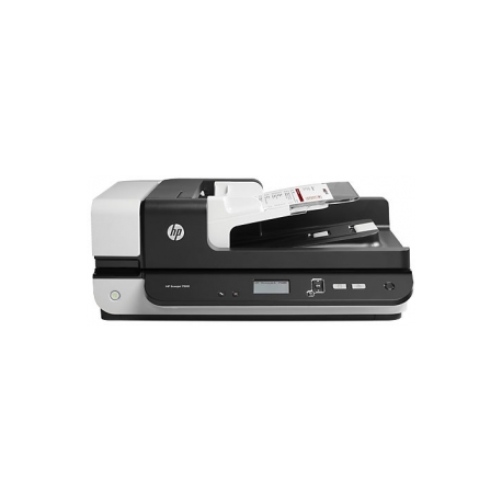 HP ScanJet Enterprise Flow 7500 - Document scanner - CCD - Duplex - 216 x 864 mm - 600 dpi x 600 dpi - up to 50 ppm (mono) / up to 50 ppm (colour) - ADF (100 sheets) - up to 3000 scans per day - USB 2.0 - 1