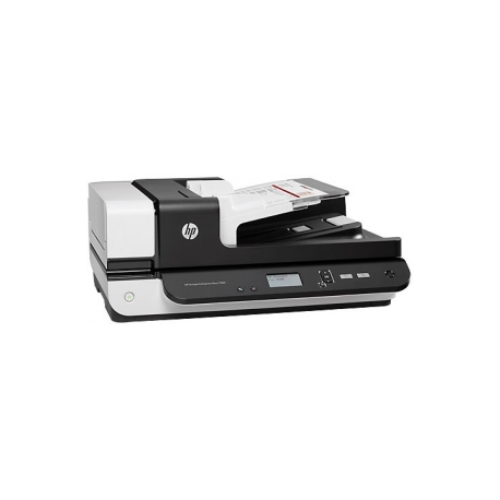 HP ScanJet Enterprise Flow 7500 - Document scanner - CCD - Duplex - 216 x 864 mm - 600 dpi x 600 dpi - up to 50 ppm (mono) / up to 50 ppm (colour) - ADF (100 sheets) - up to 3000 scans per day - USB 2.0 - 5