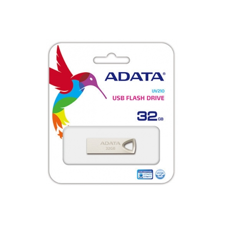 ADATA UV210 - USB flash drive - 32 GB - USB 2.0 - golden - 6