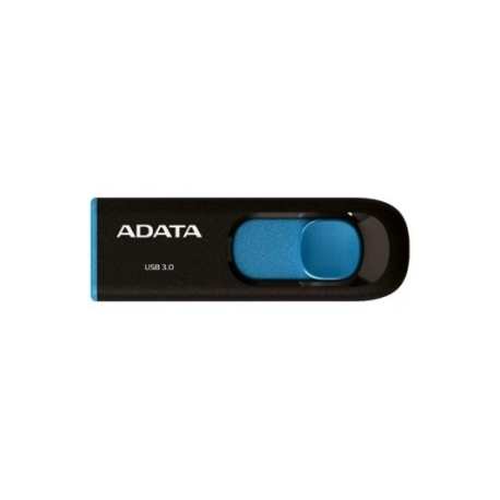 ADATA DashDrive UV128 - USB flash drive - 32 GB - USB 3.0 - black / blue - 0