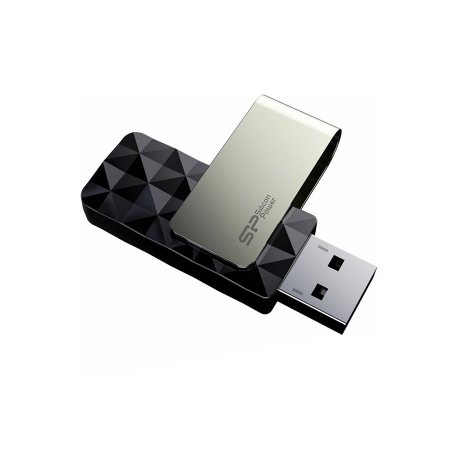 SILICON POWER Blaze B30 - USB flash drive - 8 GB - USB 3.0 - black - 0