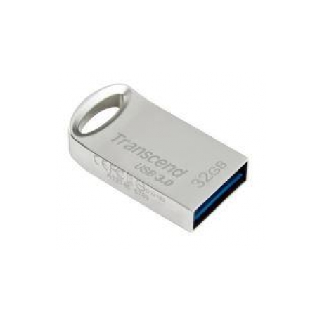 Transcend JetFlash 710 - USB flash drive - 32 GB - USB 3.1 - silver - 0