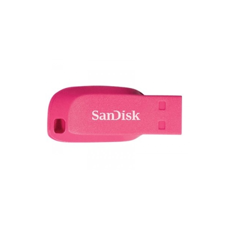 SanDisk Cruzer Blade - USB flash drive - 16 GB - USB 2.0 - electric pink - 0