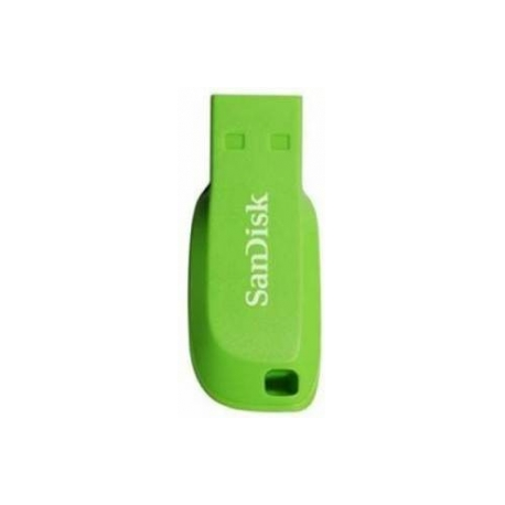 SanDisk Cruzer Blade - USB flash drive - 16 GB - USB 2.0 - electric green - 0