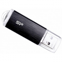 SILICON POWER Blaze B02 - USB flash drive - 128 GB - USB 3.0  /  USB-C - black