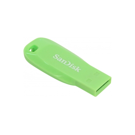 SanDisk Cruzer Blade - USB flash drive - 32 GB - USB 2.0 - electric green - 0