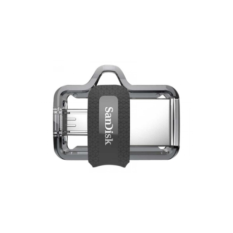 SanDisk Ultra Dual - USB flash drive - 64 GB - USB 3.0 / micro USB - 0