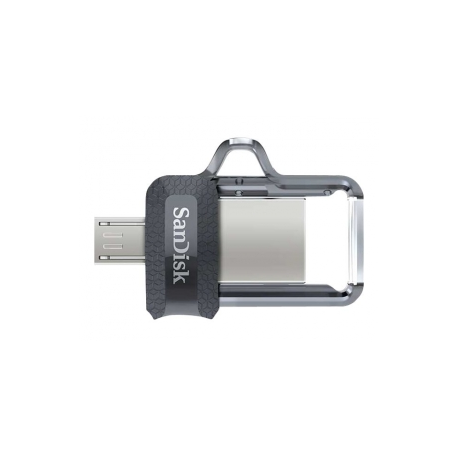 SanDisk Ultra Dual - USB flash drive - 64 GB - USB 3.0 / micro USB - 2