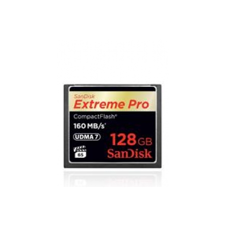 SanDisk Extreme Pro - Flash memory card - 128 GB - 1000x / 1067x - CompactFlash - 0