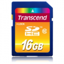 Transcend - Flash memory card - 16 GB - Class 10 - SDHC