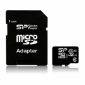 SILICON POWER Elite - Flash memory card (microSDHC to SD adapter included) - 16 GB - Class 10 - microSDHC UHS-I