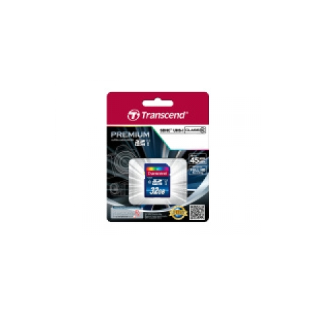 Transcend Premium - Flash memory card - 16 GB - UHS Class 1 / Class10 - 400x - SDHC UHS-I - 0