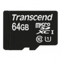 Transcend TS64GUSDU1 - Flash memory card - 64 GB - UHS Class 1  /  Class10 - SDXC UHS-I