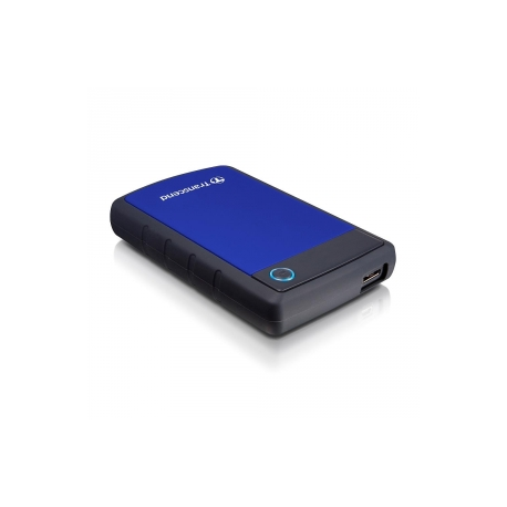 Transcend StoreJet 25H3B - Hard drive - 1 TB - external (portable) - 2.5" - USB 3.0 - 0